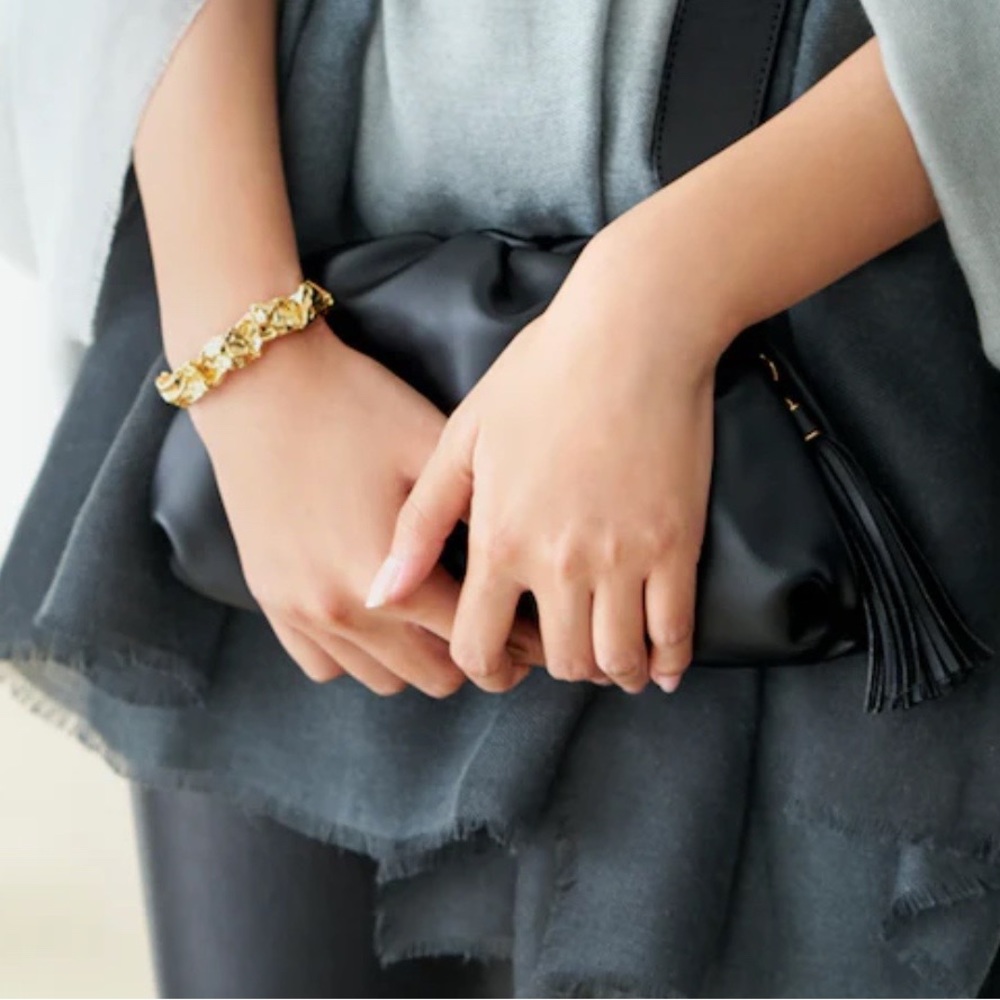 24k Gold plated Cuff Bracelet